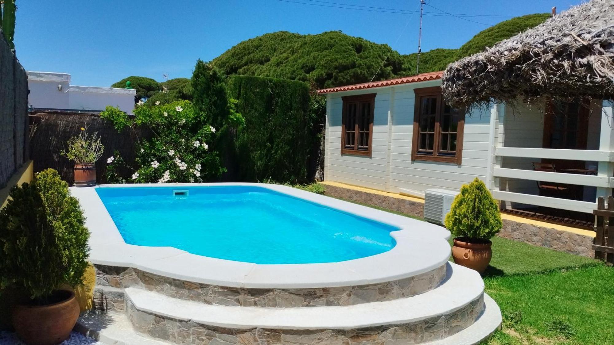 Cabana Blanca Roche Jorge Conil De La Frontera Exterior foto